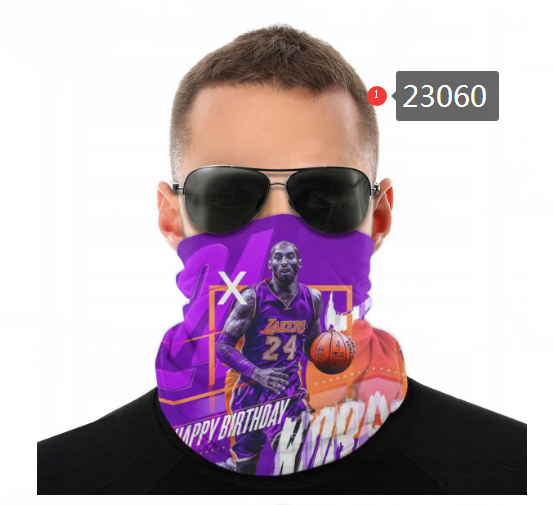 NBA 2021 Los Angeles Lakers #24 kobe bryant 23060 Dust mask with filter->->Sports Accessory